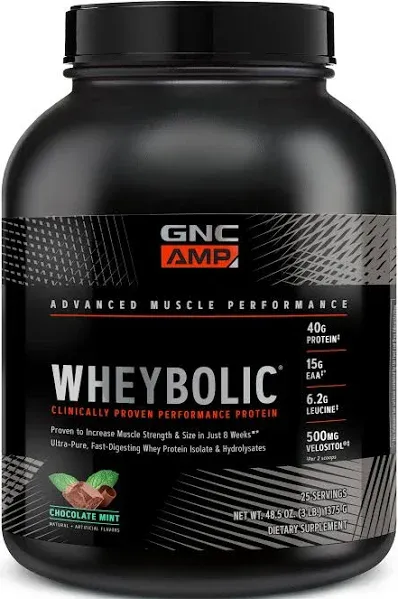 Gnc AMP Wheybolic Protein Powder