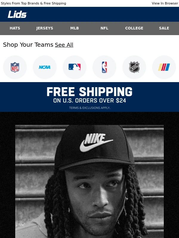 Lids - Built for Fans,Worn Everywhere