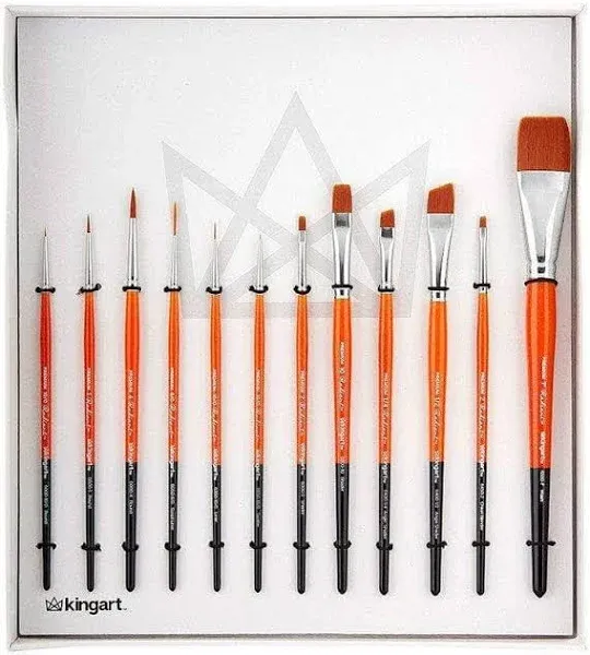 KingArt Radiant Brush Set