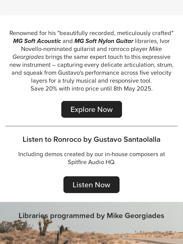 Spitfire Audio - Expertly programmed by Mike Georgiades