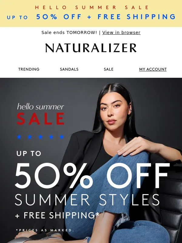 Naturalizer - Trending: silver styles up to 50% off + free shipping