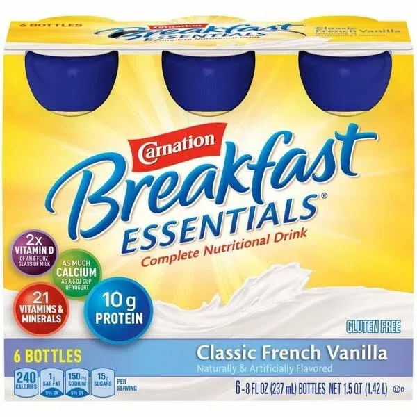 Carnation Breakfast Essentials Vanilla Nutritional Drink