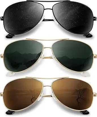 Got Prime If so, this 3-pack of polarized aviator sunglasses is only $4.50 per pair