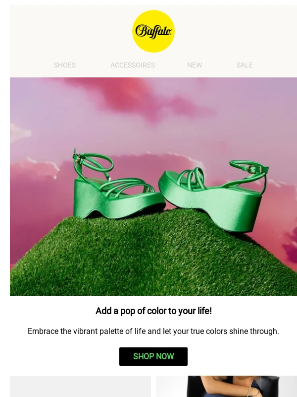 Buffalo - Add a pop of color to your life! ??? SPRING TREND COLORS!