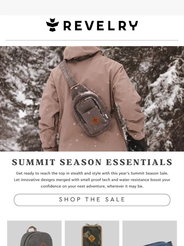 Revelry - Summit Season Sale is Live– Up to 75% Off! ?