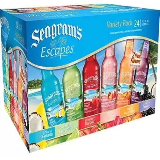 Seagram's Escapes Variety Pack Malt Beverage Beer