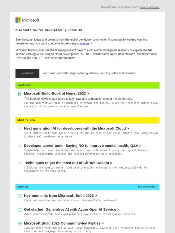Microsoft Store - Microsoft.Source newsletter | Issue 48