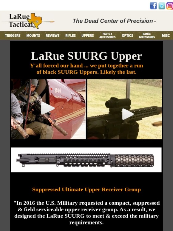 LaRue Tactical - LaRue SUURG Upper