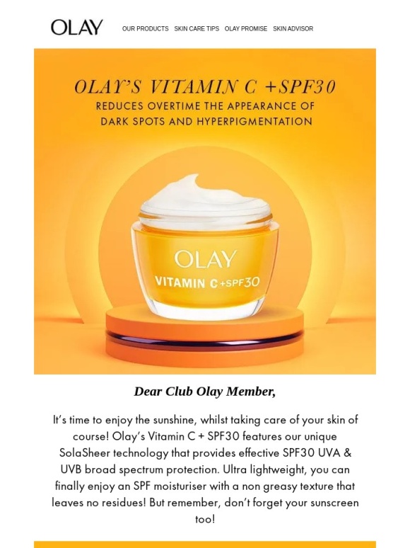 Olay - Fight hyperpigmentation with Olay