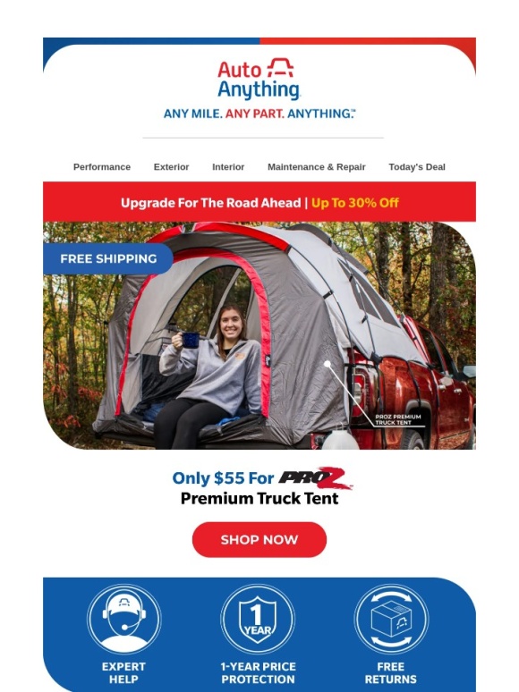 AmericanTrucks - $55 Off Truck Tents | Truck Camping Made Easy with ProZ