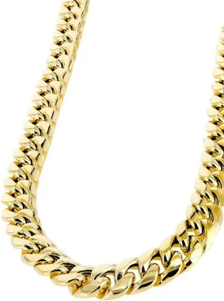 10k/14k Gold Miami Cuban Link Chain