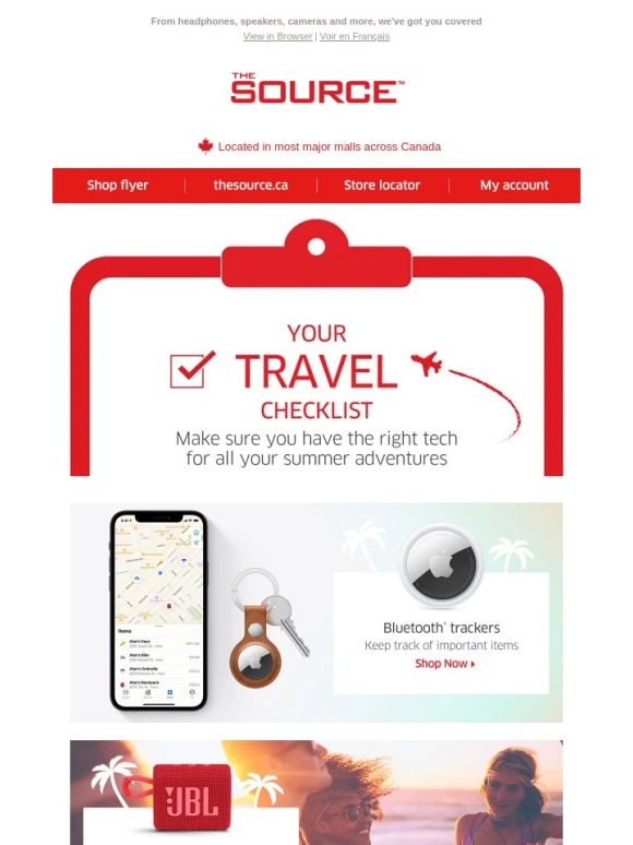 TheSource - ? Hey,friend! Get the right tech for all your summer adventures
