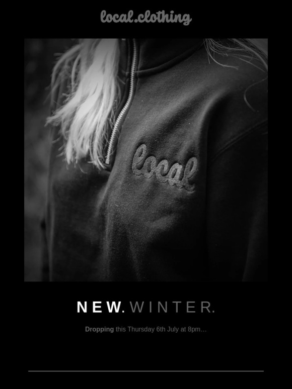 Local - NEW. WINTER