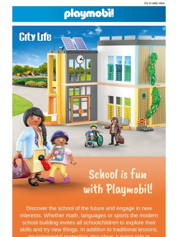Playmobil - Pure learning fun with the Playmobil School