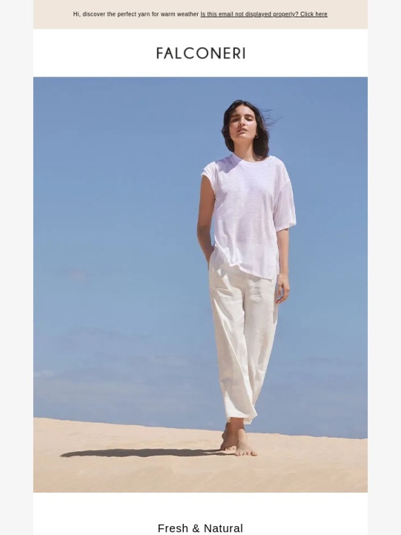 Falconeri - Must Have For Summer: Linen
