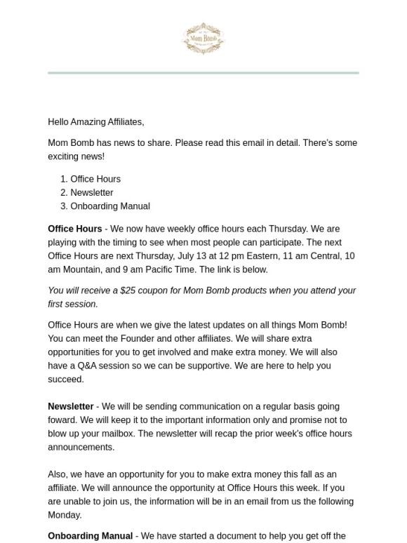 Canva - Mom Bomb Affiliate News