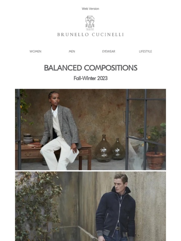 Brunello Cucinelli - BALANCED COMPOSITIONS