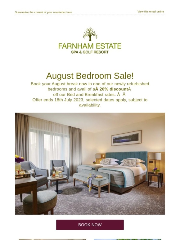 Farnham Estate - August Offer - Don't miss out