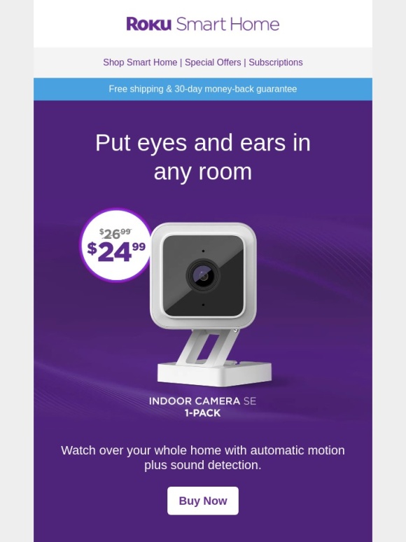 Roku - The easy way to monitor your whole home