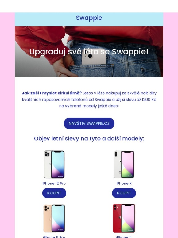Swappie - Teď,nebo nikdy: Poslední šance na slevy