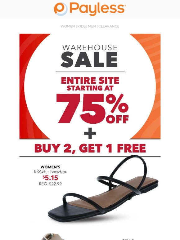 Payless - ? Hellooooo,buy 2,get 1 free is happening ..