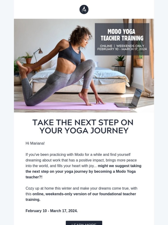Modo Yoga - Take the next step on your yoga journey ??‍♀️