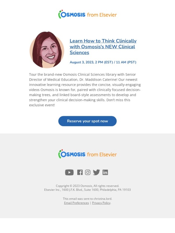 Osmosis - Don't Miss Out: Tour Osmosis's NEW Clinical Sciences Library