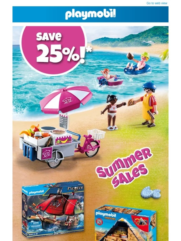 Playmobil - ? Hot Summer Deals - 25% off everything!*