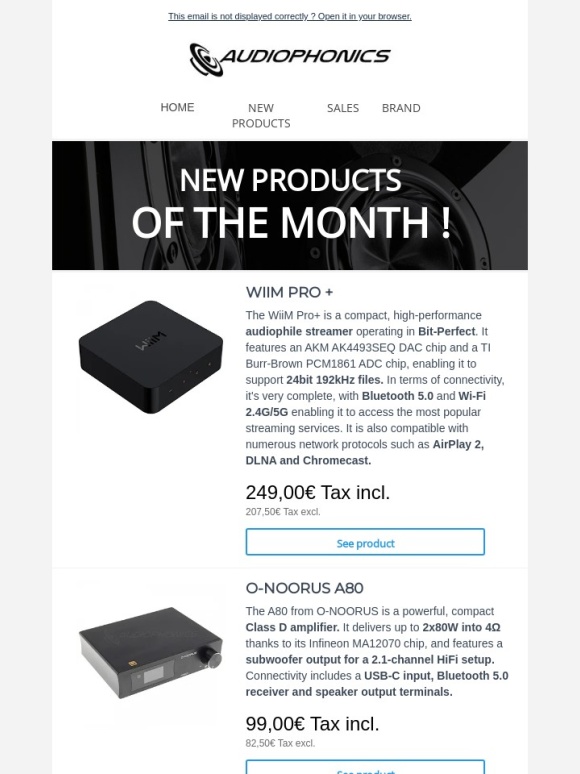 Audiophonics - Discover our new HiFi products of July