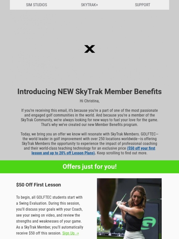 GOLFTEC - Check out what we have waiting for you