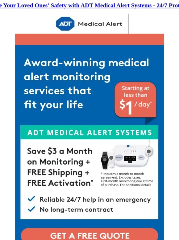 ADT - Your Price Will Stay The Same Forever - Protect What Matters Most