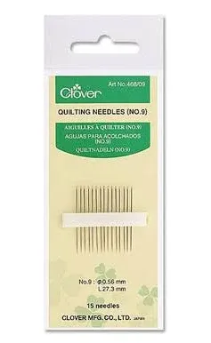 Clover Quilting Needles No. 12