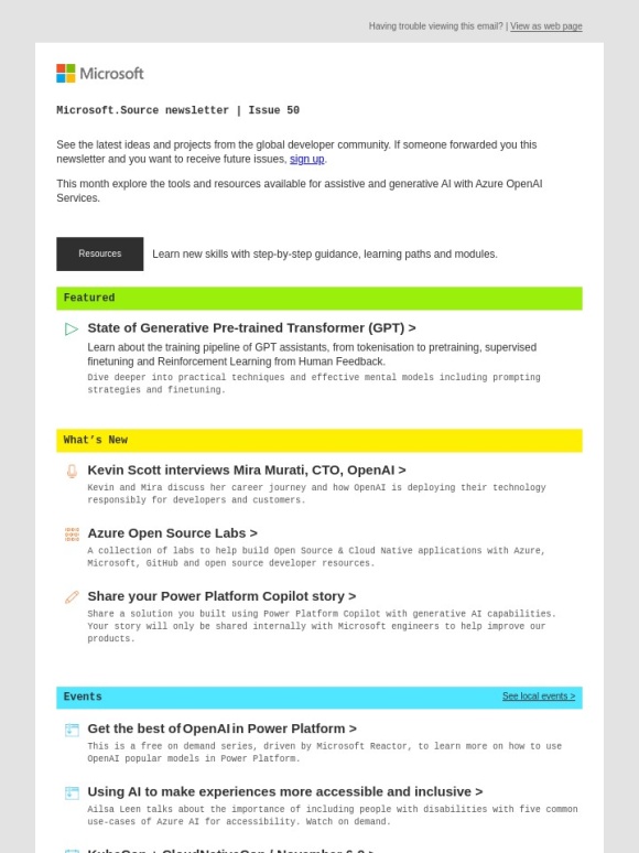 Microsoft Store - Microsoft.Source newsletter | Issue 50