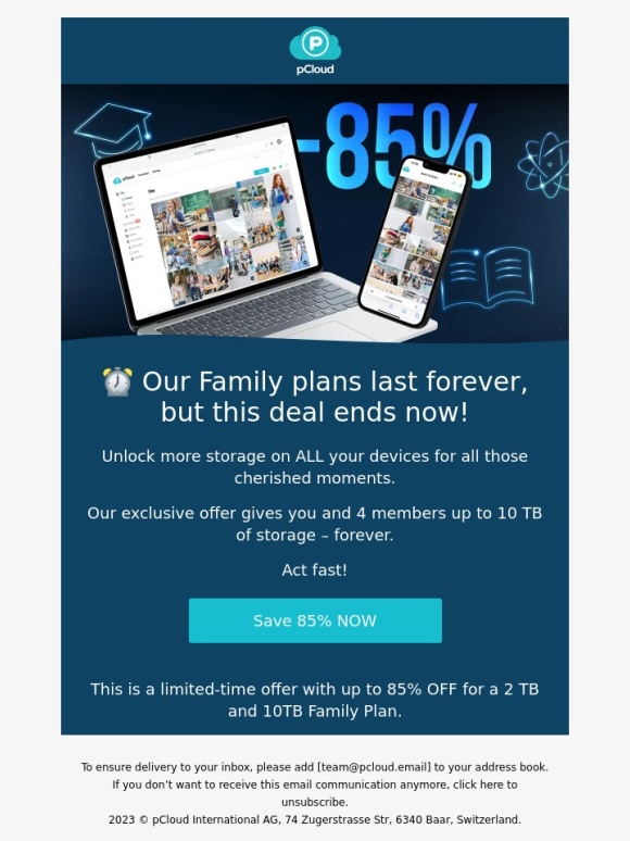 pCloud - ? [-85% OFF] Discount is going away NOW ?