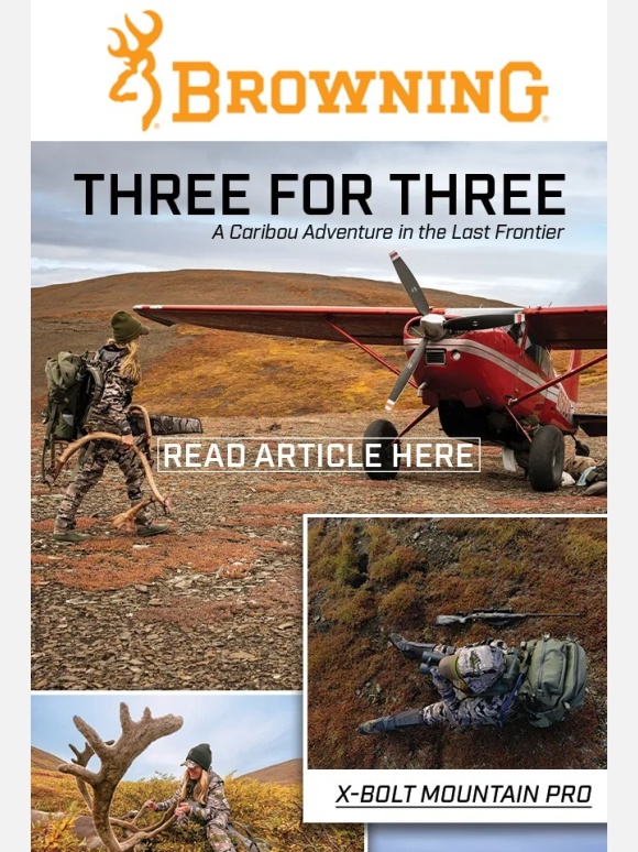 Browning - Three for Three