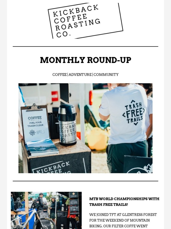 Komoot - Kickback Monthly Round-up