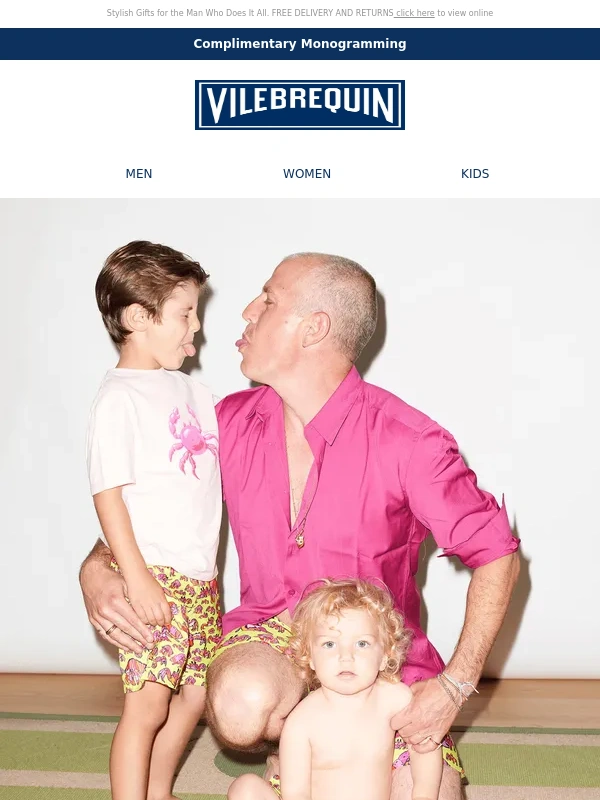 Vilebrequin - Dad. Adventurer. Protector