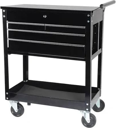 JEGS 81410 4-Drawer Tool Box Cart