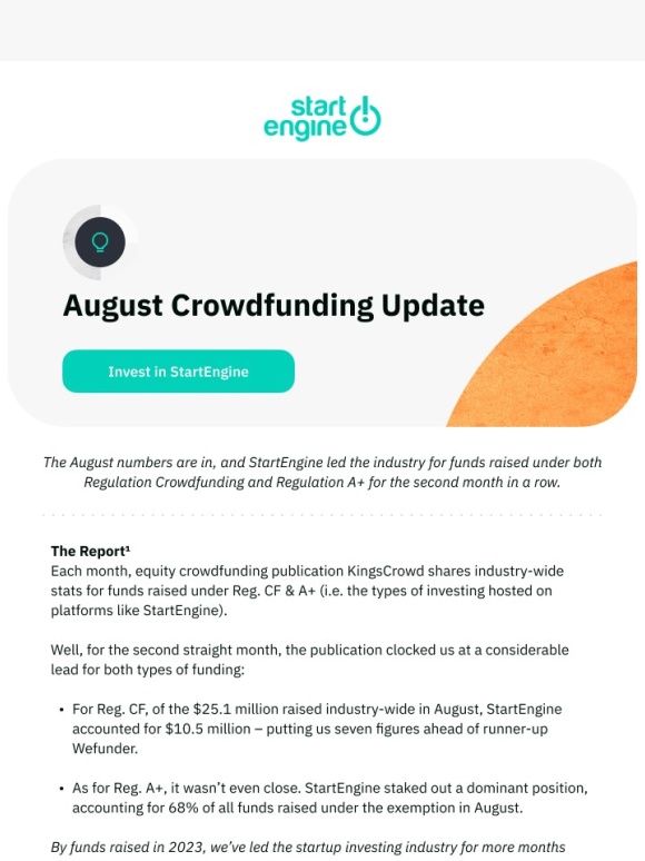 StreamYard - Your August Crowdfunding Update