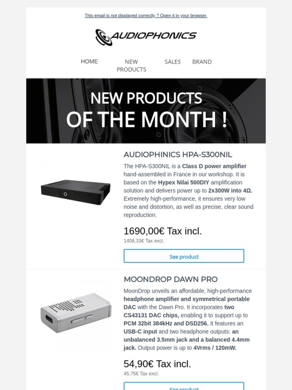 Audiophonics - Discover our new HiFi products of August