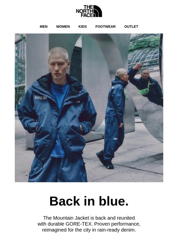 Strava - Drops tomorrow: The North Face Denim Pack collection