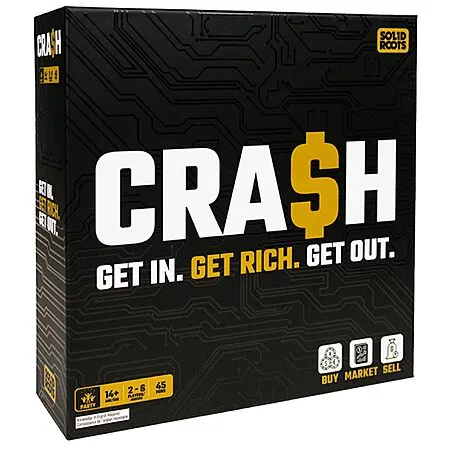 Spin Master Games - SolidRoots Crash, Strategy Game, Ages 14+
