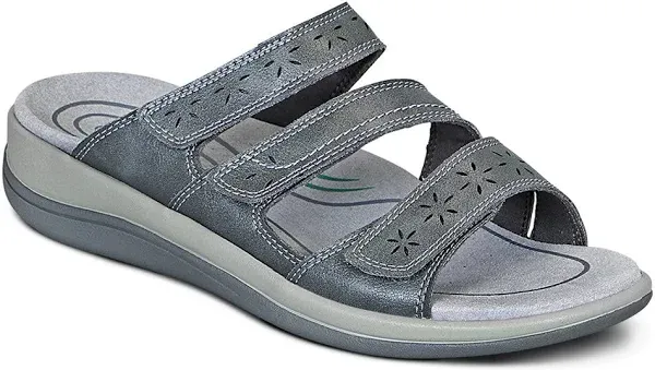 Orthofeet Sahara Women's Gray Sandals
