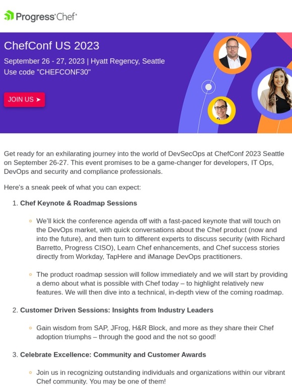 telerik - ChefConf '23 Seattle Sneak Peek!