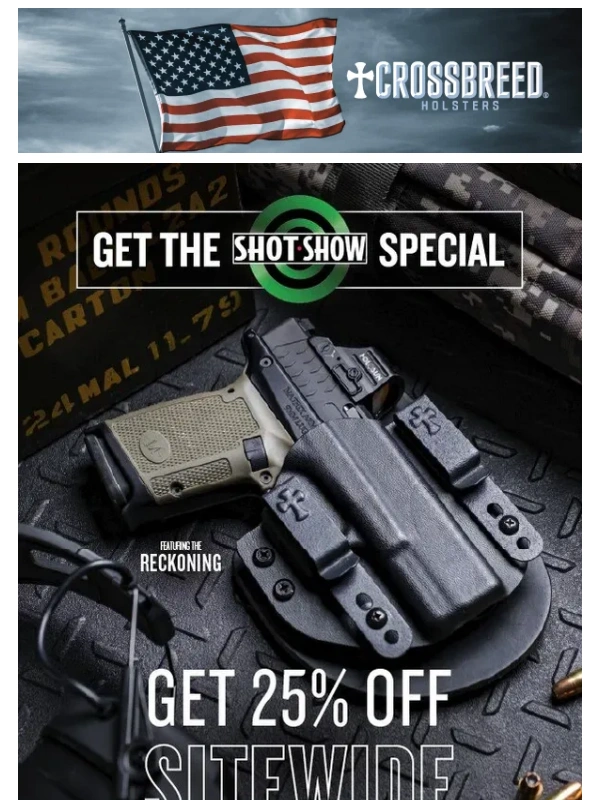 Crossbreed Holsters - ?Everything on your wish list - SAVE 25%