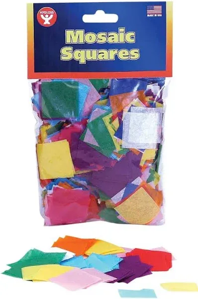 Hygloss Mosaic Tissue Squares