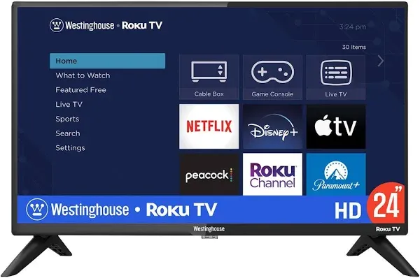 Westinghouse 24" Roku Smart TV