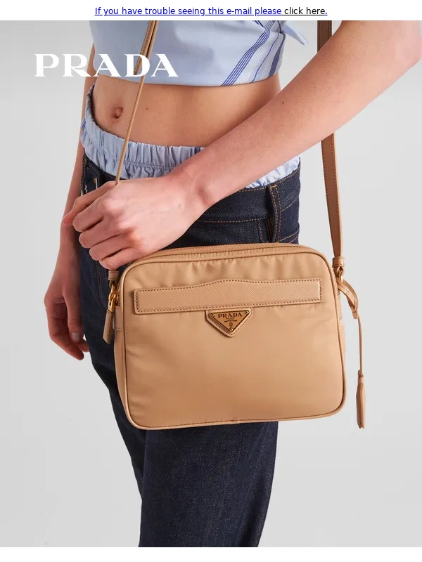 Prada - Re-Edition 1978 bag: a new shade in an online exclusive