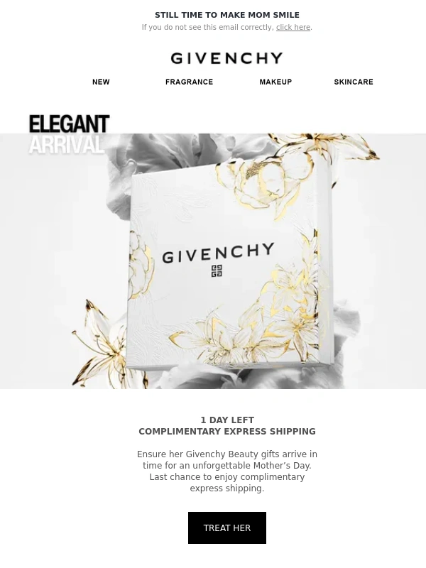 GIVENCHY BEAUTY - Final Hours: Free Express Shipping