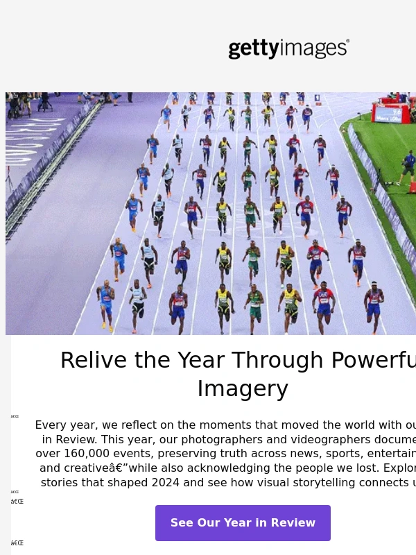 Getty Images - Take a Look Back at 2024,New Generative AI Offerings,New Collections,and More Brought to You by Getty Images